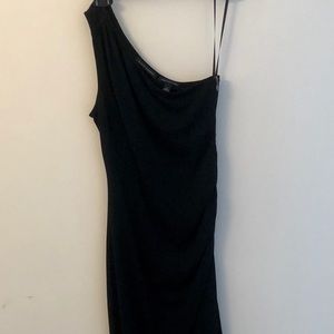 Making Room!! NWOT Chic 1 Shoulder Black Dress